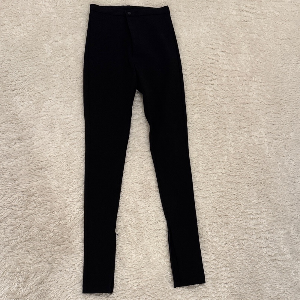 WARDROBE.NYC Black High-Rise Leggings